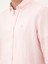 Erkek Pembe Regular Fit %100 Keten Gömlek 50284823-VR041 7