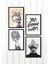 4 Parça Çerçeve Görünümlü 15X20CM Your Dreams Duvar Dekoru Salon Oturma Yatak Odası Için Tablo Seti 1