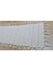 Keten Gümüş Simli Otantik Desenli Runner | 50X135 cm Masa Örtüsü 3