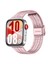 Huawei Watch Fit 4 Fit 4 Pro Ile Uyumlu Lux Correa Paslanmaz Ayarlanabilir Metal Tokalı Kordon 1