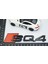 Sq4 Siyah Abs 3m 3D Bagaj Logo Audi Ile Uyumlu 2
