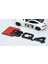 Sq4 Siyah Abs 3m 3D Bagaj Logo Audi Ile Uyumlu 3