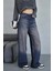 Baggy Kahverengi Tint Jean Pantolon 4