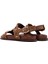 Kadın Vizon Taşlı Süet Deri Sandalet 25SFD550810 5