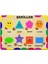 Ahşap Eğitici Puzzle Meyve Sebze Sayılarli 4’lü Set, Çocuklar İçin Eğlenceli Öğrenme 4