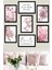 7 Parça Çerçeve Görünümlü Beauty Duvar Dekoru - Salon Oturma Yatak Odası Ofis Için 20X15 Tablo Seti 1