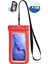 Kırmızı su geçirmez, balonlu telefon kılıfı, sualtı koruyucu, 3+ yaş için. 1