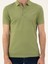 Erkek Açık Yeşil Slim Fit Polo Yaka Merserize T-Shirt 50284769-VR092 6