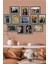 12 Parça Çerçeve Görünümlü Mona Lisa Duvar Dekoru Salon Oturma Yatak Odası Mutfak Için Tablo Seti 1