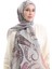 Karaca Desenli Cotton Şal 82001-06 Vizon Kiremit 1