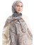 Karaca Desenli Cotton Şal 82001-12 Karamel 1