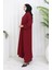 Çıtçıtlı Tunik Pantolon Ikili Takım 0097-03 Bordo 3