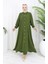 Çıtçıtlı Tunik Pantolon Ikili Takım 0097-08 Haki 1