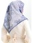 Etnik Desen Soft Eşarp 90200-04 Lacivert 4