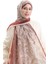 Karaca Desenli Cotton Şal 82003-08 Krem Kiremit 1