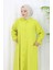 Çıtçıtlı Tunik Pantolon Ikili Takım 0097-05 Yağ Yeşili 4