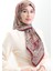 Karaca Desenli Kupra Eşarp 81093-07 Bordo Sarı 1