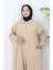 Çıtçıtlı Tunik Pantolon Ikili Takım 0097-04 Bej 4