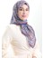 Etnik Desen Soft Eşarp 90201-06 Saks 1