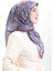 Etnik Desen Soft Eşarp 90201-06 Saks 3