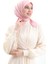 Madame Mary Fransız Vual Eşarp 19098-13 Pembe 2