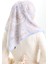Karaca Desenli Cotton Eşarp 81095-03 Bebek Mavisi 4