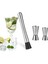 Fünke Mohito Tokmağı Jigger 2/4 cl Çelik, Jigger 3/6 cl Çelik Set 1