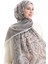 Karaca Desenli Cotton Şal 82003-12 Taş Koyu Bej 1