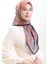 Karaca Desenli Cotton Eşarp 81095-08 Lacivert Nar Çiçeği 1