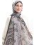 Karaca Desenli Cotton Şal 82001-01 Kahverengi Pudra 1