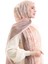 Karaca Desenli Cotton Şal 82003-01 Somon Kahverengi 2