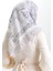 Karaca Desenli Cotton Eşarp 81094-02 Pudra Krem 4