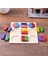 Çocuklar için renkli ahşap geometrik bul-tak puzzle oyunu, eğlenceli ve öğretici 1