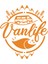 Vanlife Karavan Sticker 17X17 cm Turuncu 1