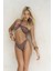Balisya Tek Omuz Asimetrik Kahve Bikini Üstü 2