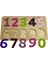 Çocuklar için Renkli Rakamlar ve Masal Temalı Eğlenceli Puzzle Seti, 10 Parça, 3+ Yaş 5