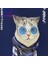 iPhone 15 Pro Uyumlu 3D Gözlük Zincir Handsome Kedi Nakış İşlemeli Kabartmalı Cool Glasses Kılıf 2