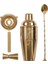 Gold Kokteyl Bar Seti Altın 700 Shaker 1