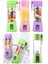 3 Adet Smoothie & Meyve Suyu Ice Coffee Milkshake Yapan Mixer 380 ml Detox Mixer Taşınabilir Shaker 6