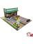Çok renkli 1/64 ölçek araç sergileme ve otopark standı, 6 parça, 5+ yaş 1