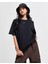 Nsw Tee Essentials Kadın Spor Tişört FD4149-010 Siyah - S 2
