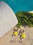 - Stellaria - Minimal Deniz Yıldızı ve Incili Charm Kadın Küpe 1