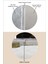 Yıkanabilir Kaymaz Taban Banyo Halısı Takımı 60x100 ve 50x60 Beyaz 3