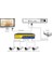 Plus PX-1006B 4 Port 10/100M Poe Switch, Ip Kamera Poe Switch Anahtarı-(4 + 2) 100M Iletim Mesafesi, 4*10/100MBPS Poe Bağlantı Noktası, 2*10/100MBPS Uplink Portu 3