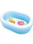 Şeffaf Oval Şişme Havuz 163x107x46 cm, yaz keyfi için ideal, rahat ve eğlenceli kullanım 3