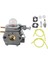 Çim Biçme Makinesi Karbüratör Takımı Alüminyum Çim Biçme Makinesi Motor Karbüratörü WS2200 WS210 CMXGTAMD25SC WC2200 WC210 CMXGTAMD25CC 41AD25CC793 41AD25SC793 Için Yedek (Yurt Dışından) 1