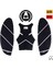 Aprilia Rsv4 2024 ile Uyumlu Kaydırmaz 6d Karbon 14 Parça Tank Pad Seti GC46 1
