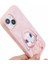 iPhone 15 Uyumlu 3D Kıyafet Tavşan Detaylı Nakış İşlemeli Kabartmalı Fashion Pet Kılıf 3