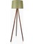 Lighting Calen Tripod Lambader - Yeşil / Ceviz - 140X35X35 cm 2