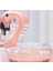 Renkli Flamingo Çocuk Simidi, Pembe, 2+ Yaş, Eğlenceli Deniz ve Havuz Oyuncağı 4